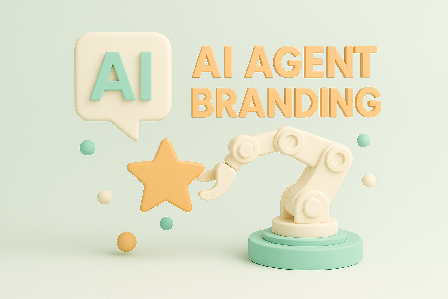 The evolution of AI agent branding from awareness to intelligent action.