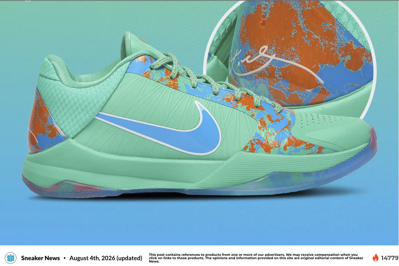 Jalen Brunson releasing the Nike Kobe 5 Protro NY vs. NY after his historical performance at the NBA 2026 Finals. 